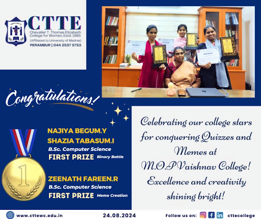 Chevalier T.Thomas Elizabeth College For Women Chennai College Events photo 3